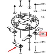 Нож для газонокосилок LC553V LC353V