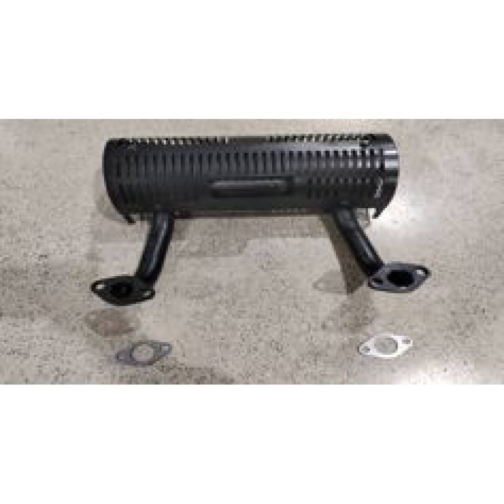 Комплект глушителя с защитным экраном и фурнитурой