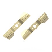 Прямые лезвия и болты 2 шт (для газонокосилки) 