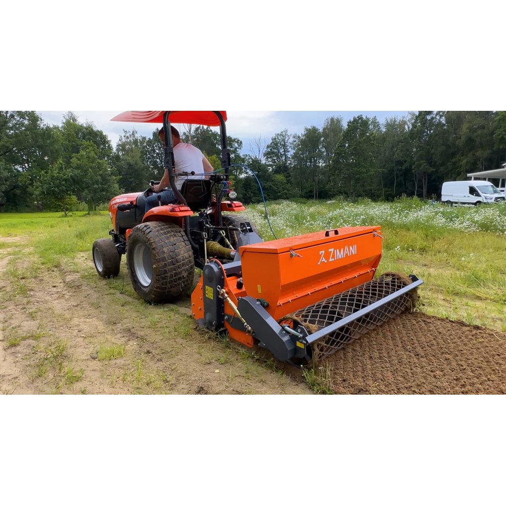 Стоунбурьер с сеялкой ZimAni SBZ 125-165 см