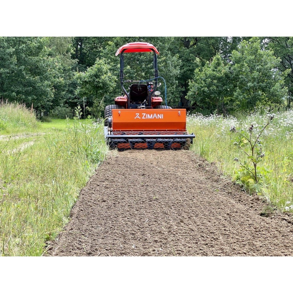 Стоунбурьер с сеялкой ZimAni SBZ 125-165 см