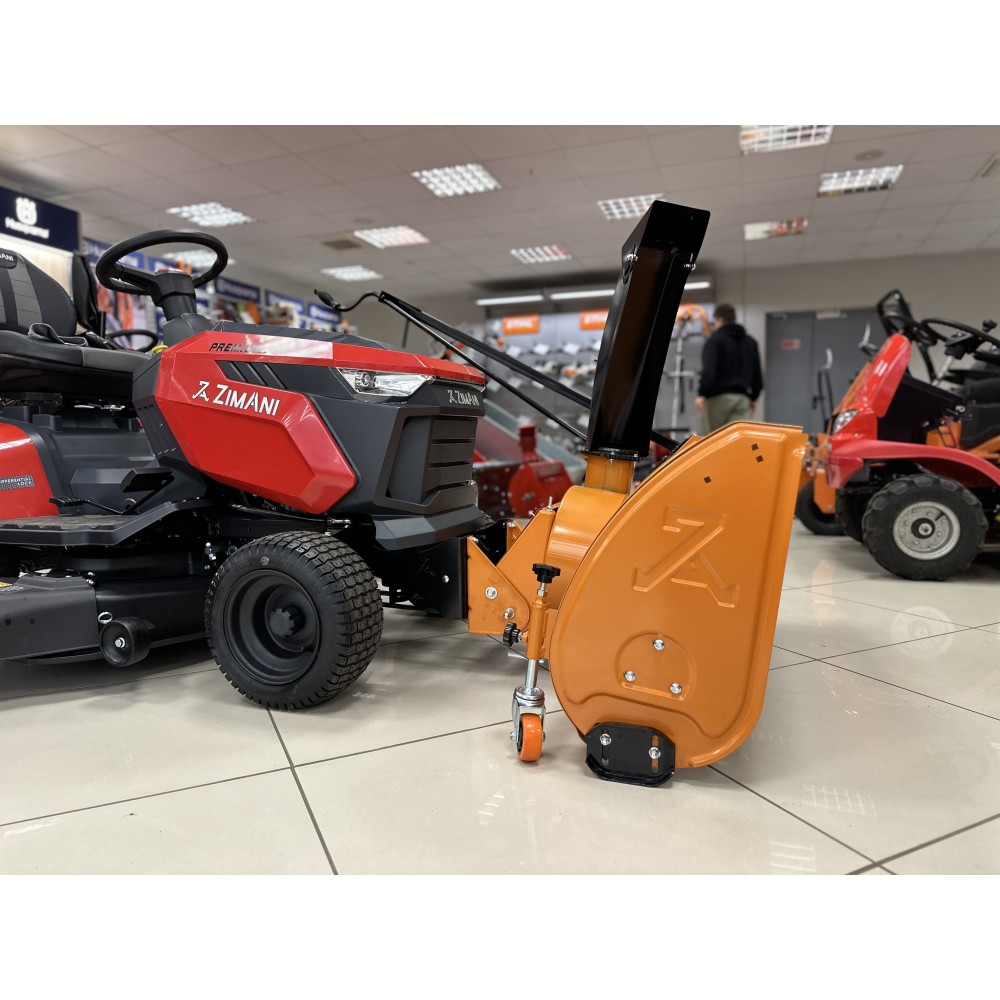 Садовый трактор ZimAni TC97HL с 1х снегоотбрасывателем