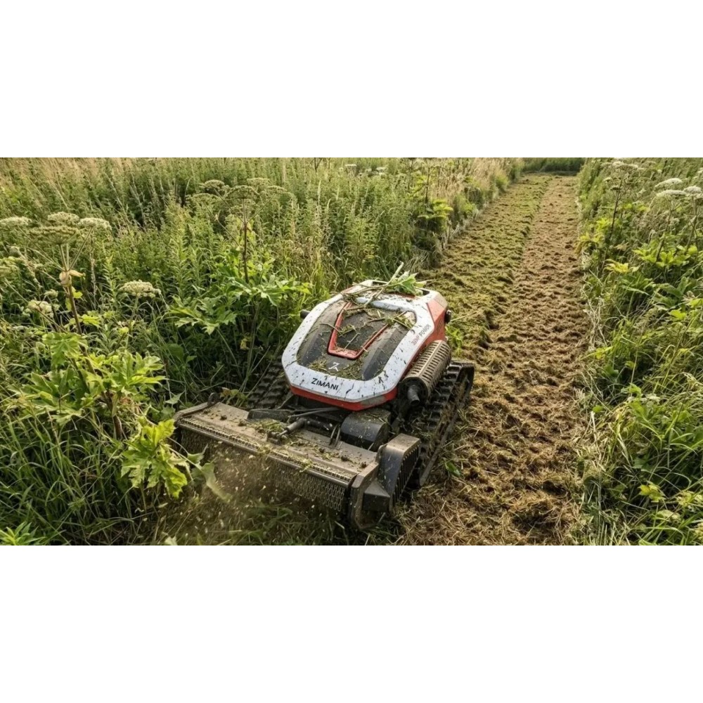 Косилка-мульчер на радиоуправлени ZimAni “ЭВОЛЮЦИЯ С” Косилка-мульчер на радиоуправлени ZimAni “ЭВОЛЮЦИЯ С”