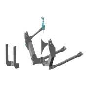 Уши погрузчика METAL-FACH T812-2 для KUBOTA L3408 (G2)