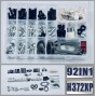 92IN1 Screws Hardware Kit для Hus 362 365 371 372XP