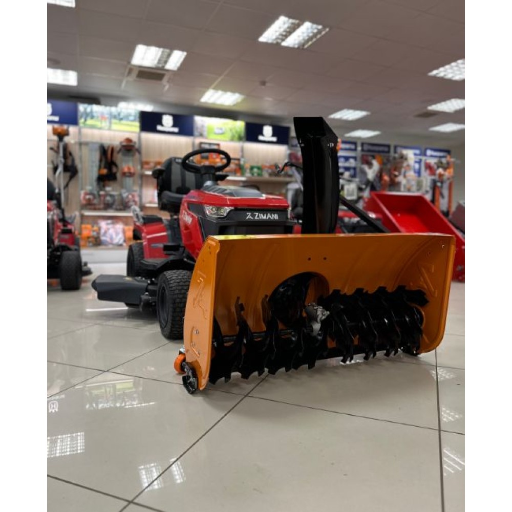 Садовый трактор ZimAni TC97HLD с 2х снегоотбрасывателем