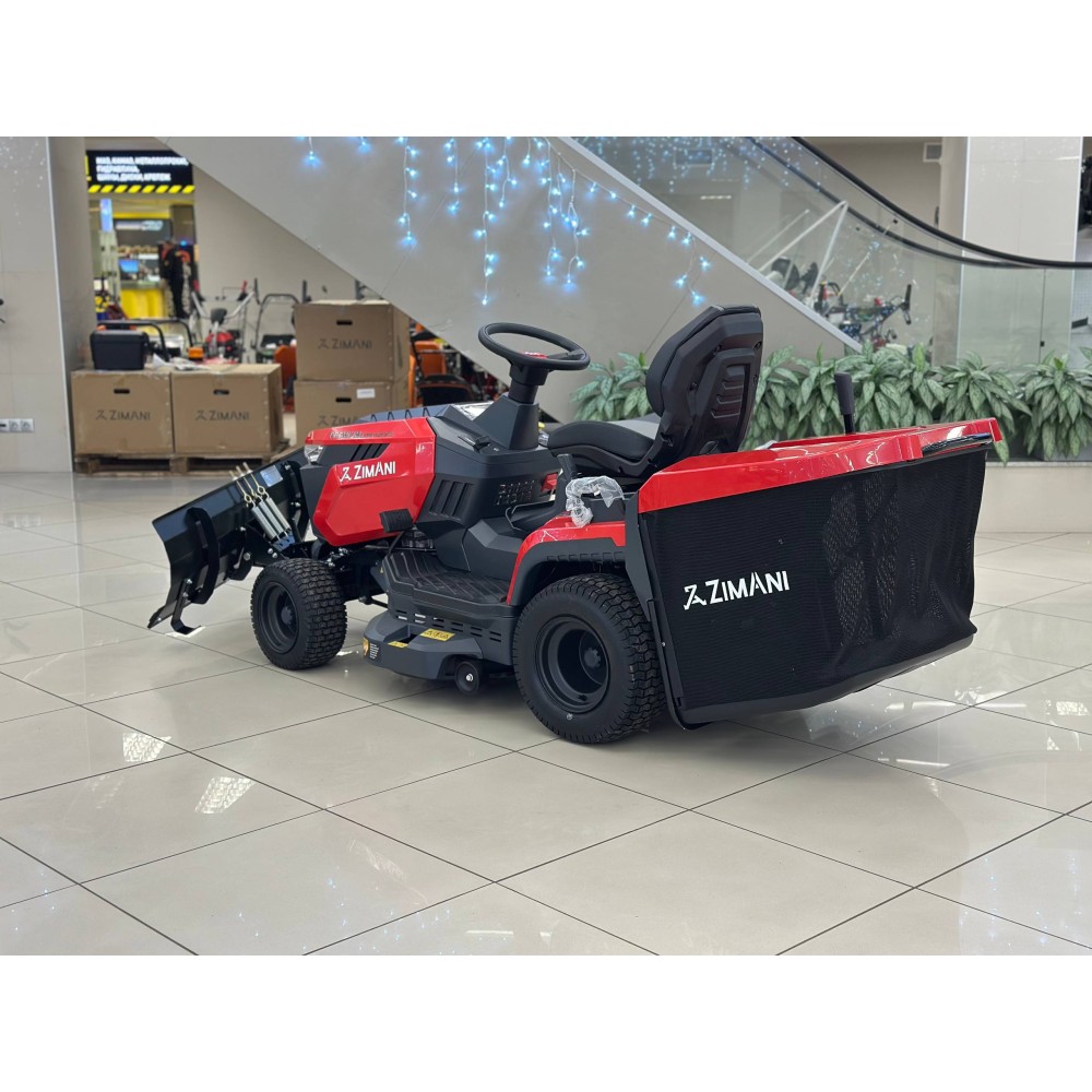 Снегоуборочный трактор ZimAni TC92HL с отвалом