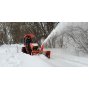 Фронтальный снегоотбрасыватель Zimani-Kubota с эл. Регулировкой желоба