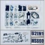 92IN1 Набор винтов для MS660 MS460 MS440 MS361