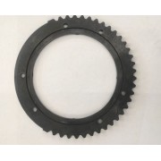 Кольцевая передача для вращения желоба