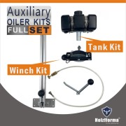 Complete Aux Auxiliary Oiler Equipment with winch and lever arm для chain saw mill andlumber milling