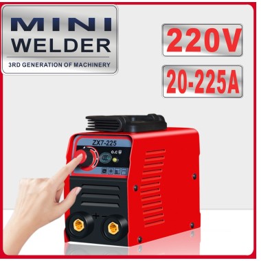 ZX7-225 220V 225A Mini Electric Welding Machine German IGBT DC Inverter ARC MMA Stick Welder With US