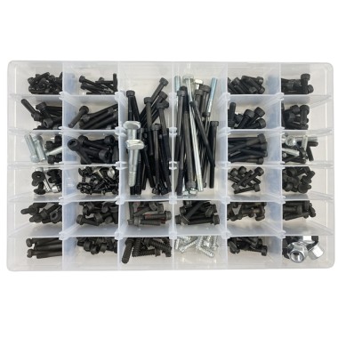 340IN1 Hexagon Flange Screws Nuts Kit для Most of HUS Chainsaws