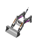 Погрузчик фронтальный на LS J23,27